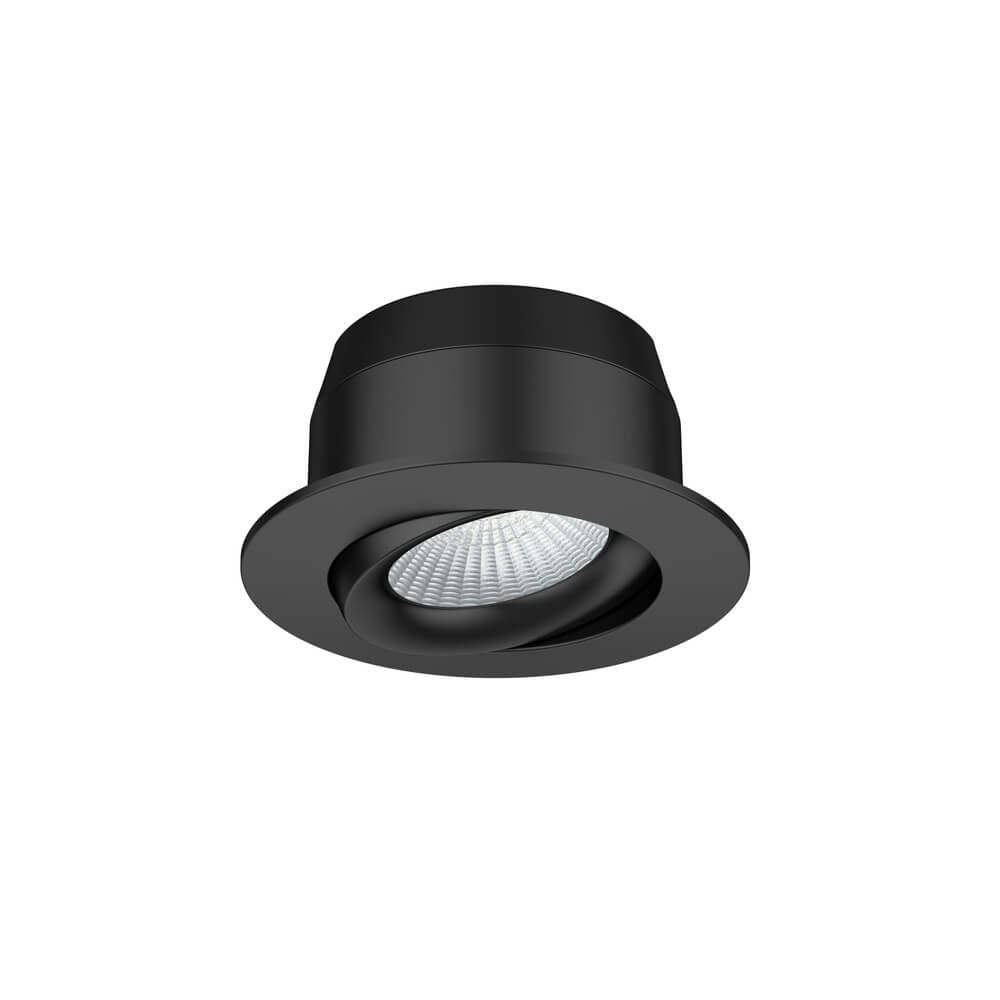 Led inbouwspot Tevo zwart - 2700K Lyora 4255805301593