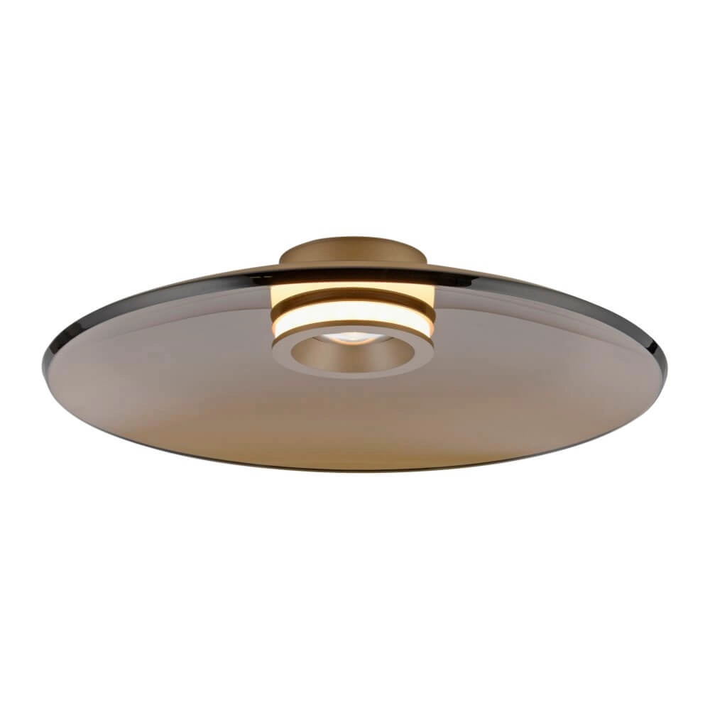 Design plafondlamp Pure Moon brons Ø 50cm