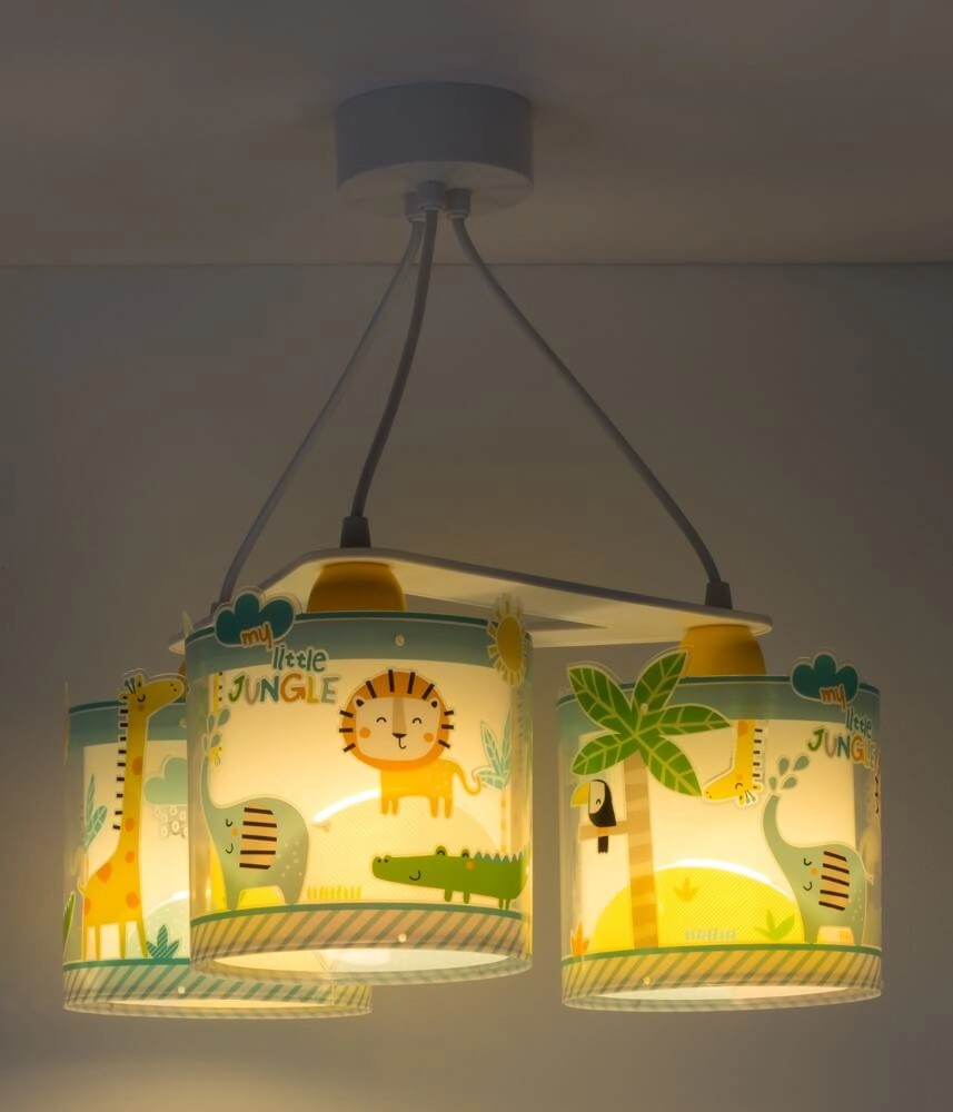 3-lichts hanglamp Little Jungle Dalber 8420406761145