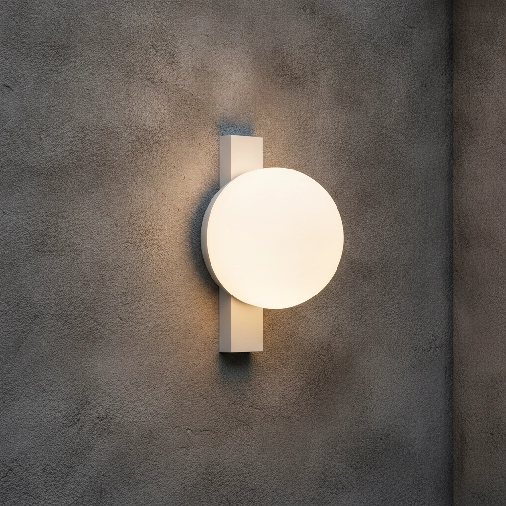 Unieke wandlamp Remi wit