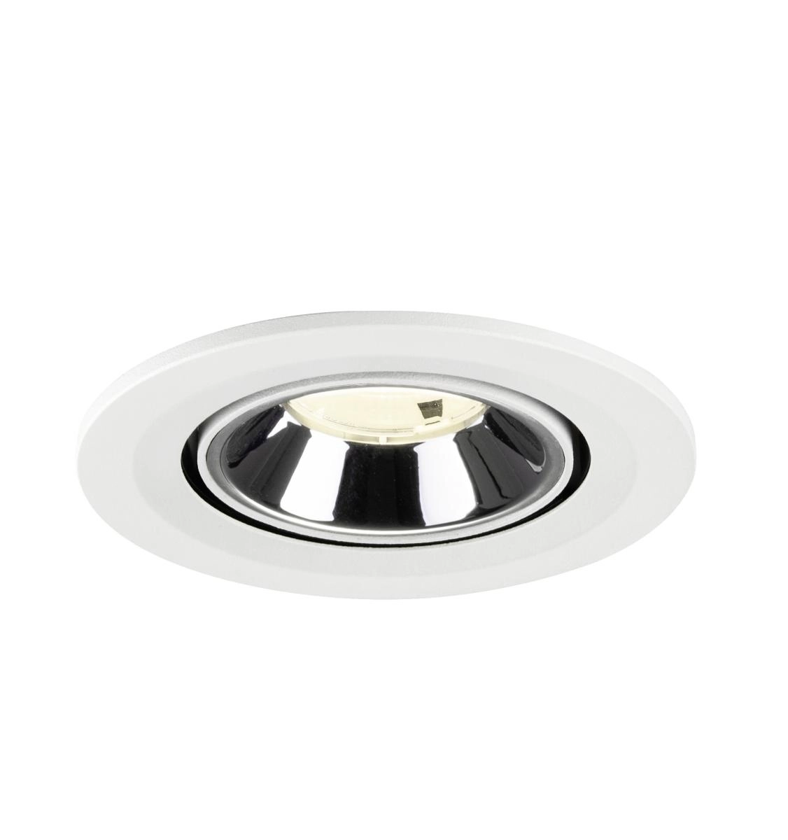 Inbouwspot Numinos Gimble S wit/chroom 4000K - 20gr SLV 4024163313285