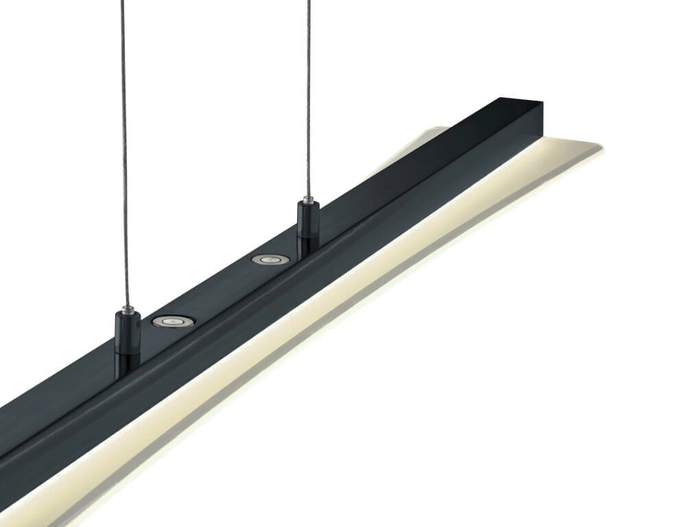 Hanglamp Smash mat zwart Trio 4017807477474