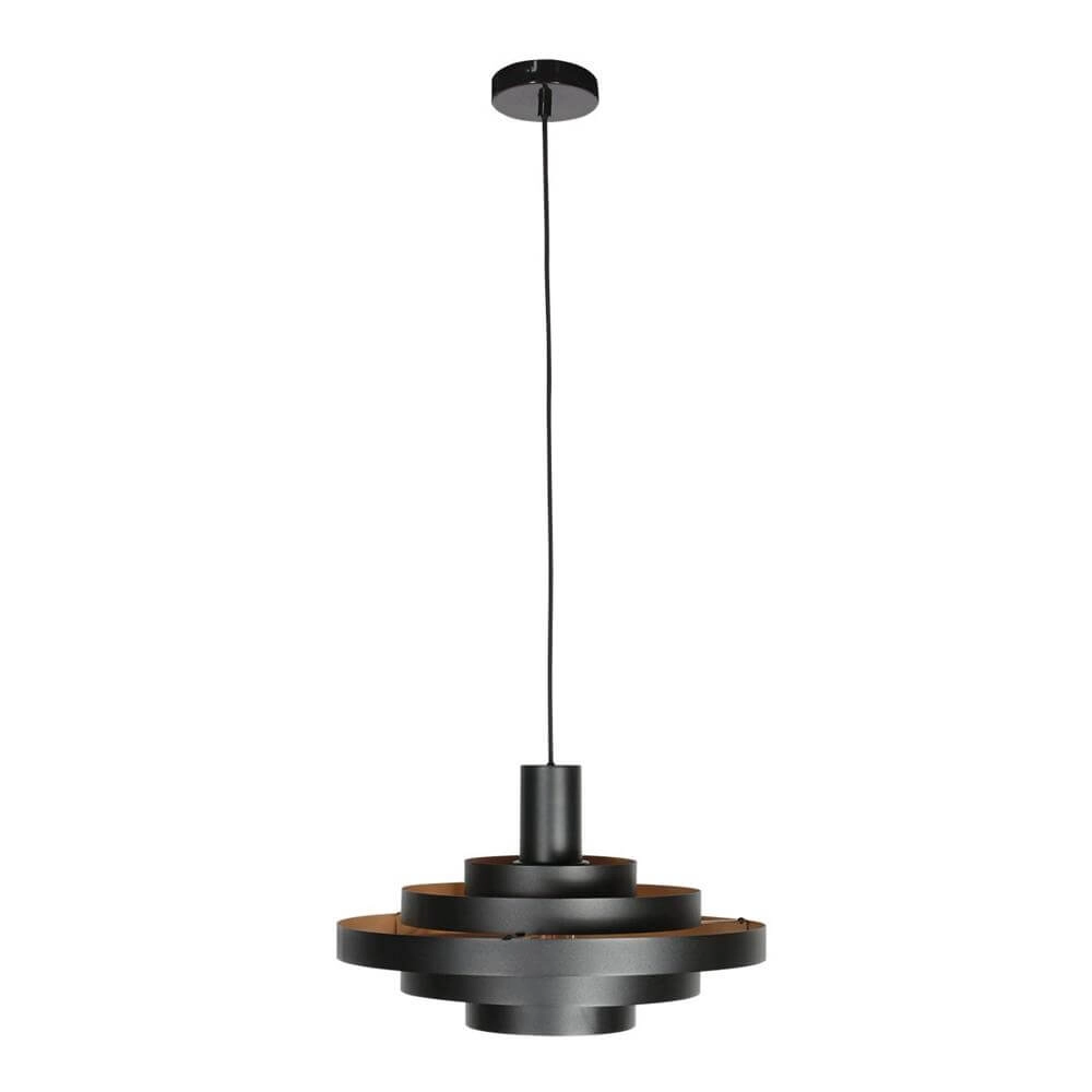 Design hanglamp Halo Cirque zwart Ø 50cm Steinhauer 8712746178333