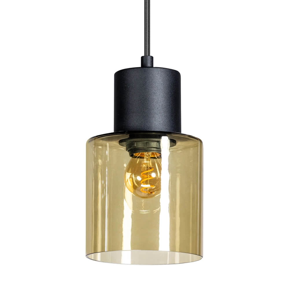 Glazen hanglamp Sledge Glass amber glas ETH 8720195302858