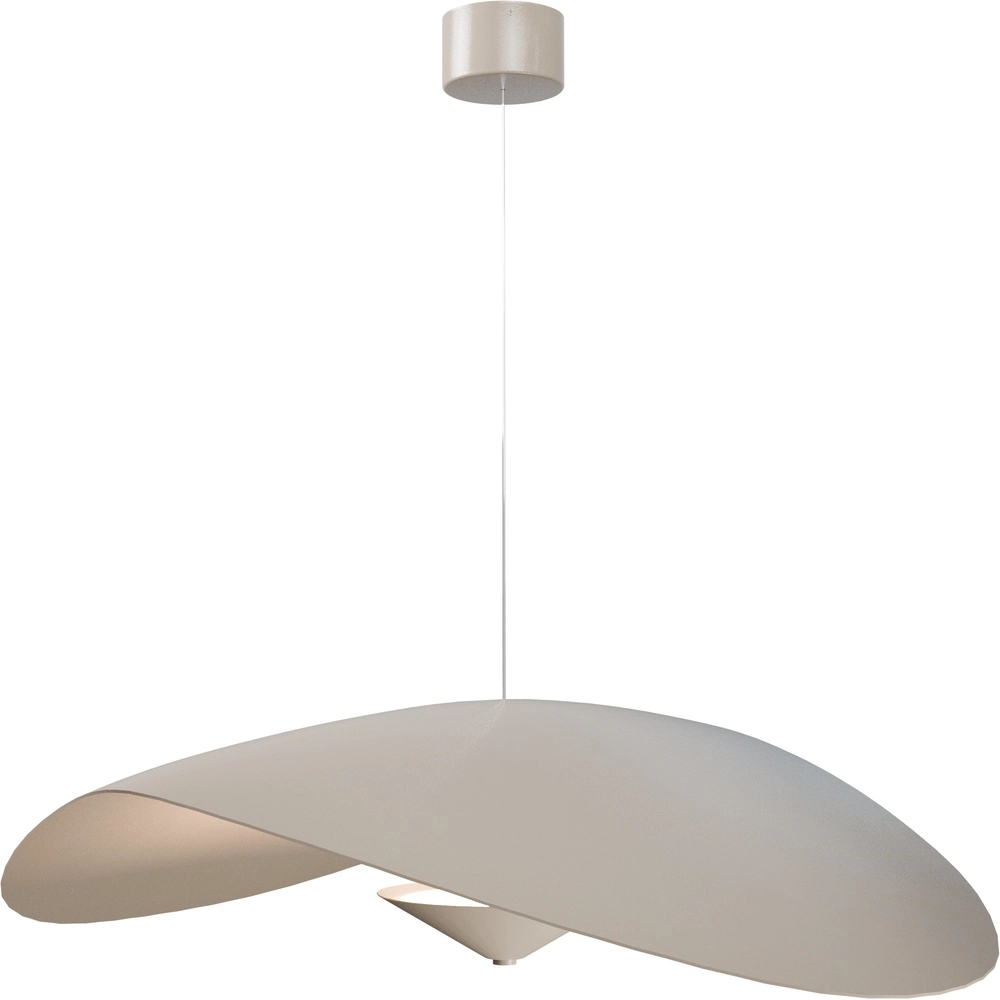 Deense stijl hanglamp Lente Ø 90cm - zand - met katrol Masterlight 8718121392141