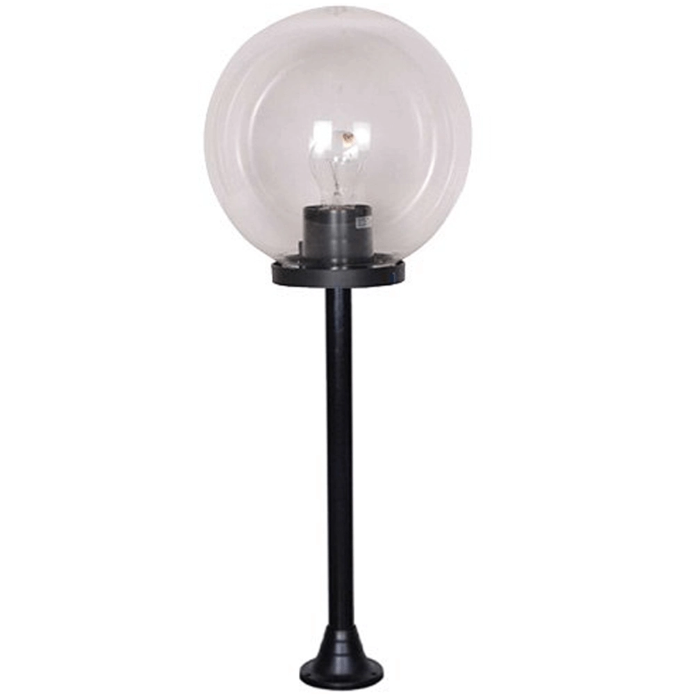 Tuinlamp Globe Bolano 241cm. staand clear