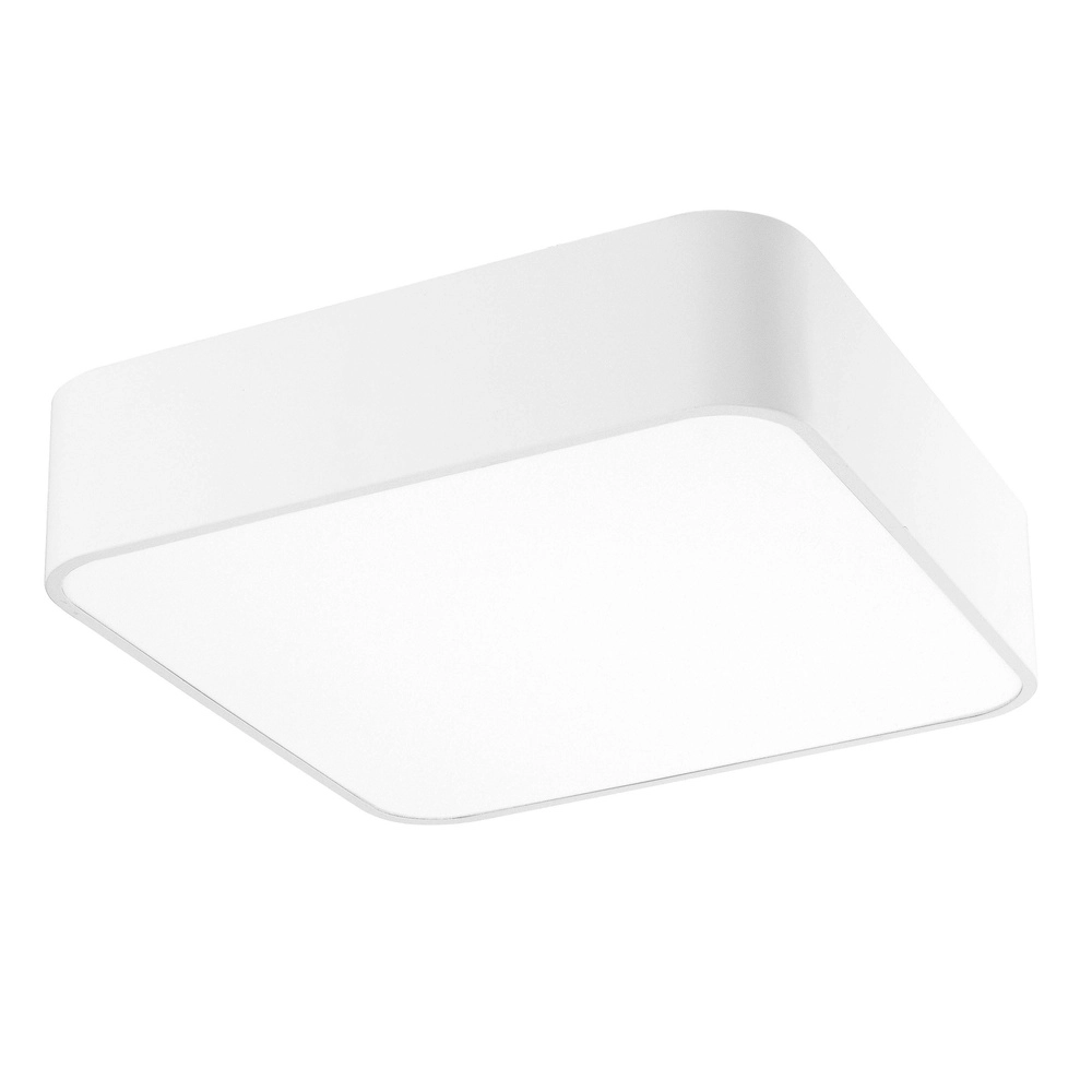 Vierkante plafondlamp Ragu wit 36cm
