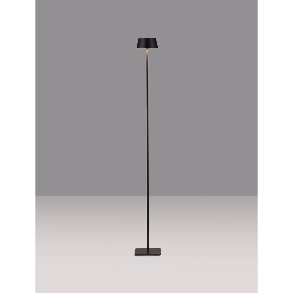 Oplaadbare vloerlamp Persea antraciet Lyora 5212017449863
