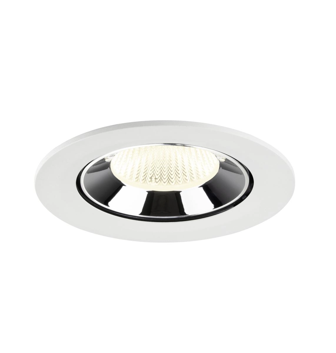 Inbouwspot Numinos Gimble L wit/chroom 4000K - 40gr SLV 4024163310017