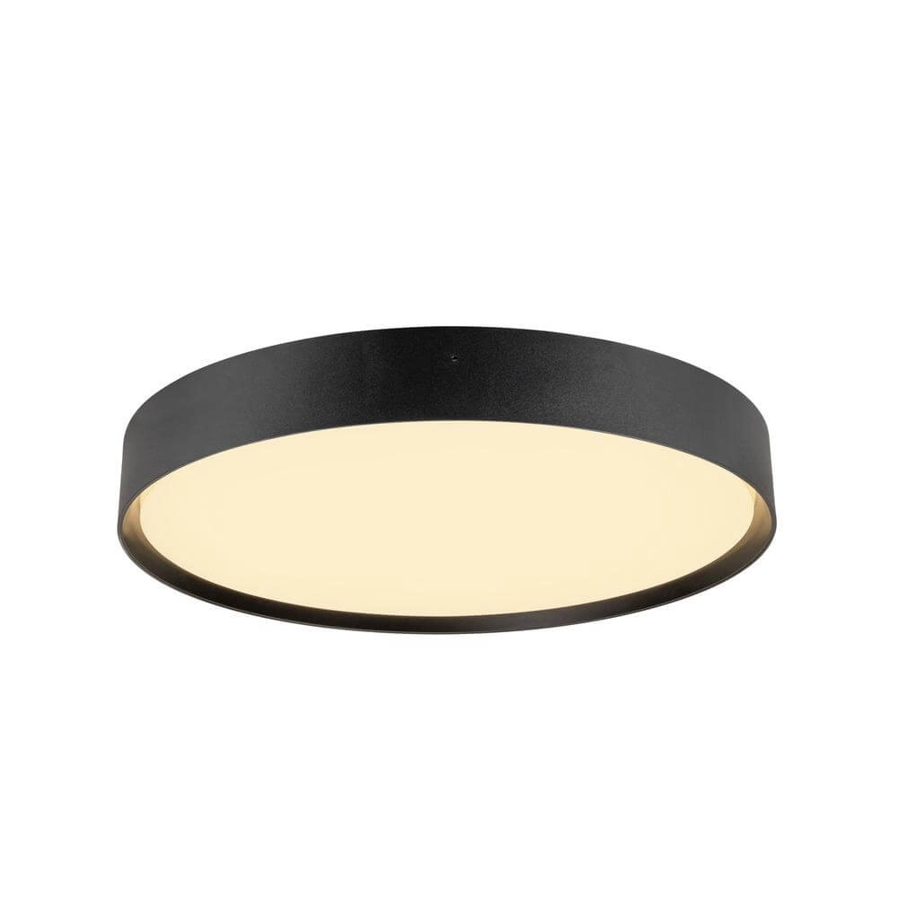 Plafondlamp Decona 42 zwart Ø 42cm
