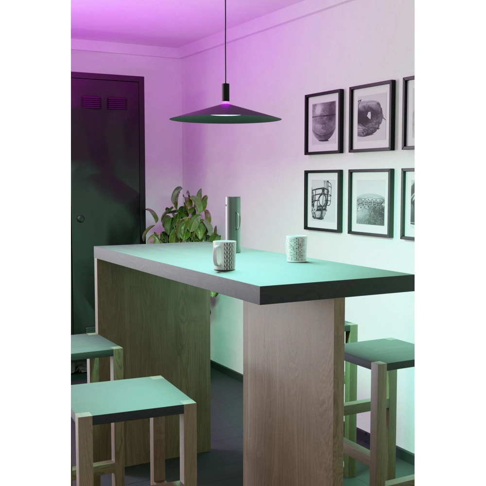 Design hanglamp Conomavilla-Z smart zwart Eglo 9008606360598