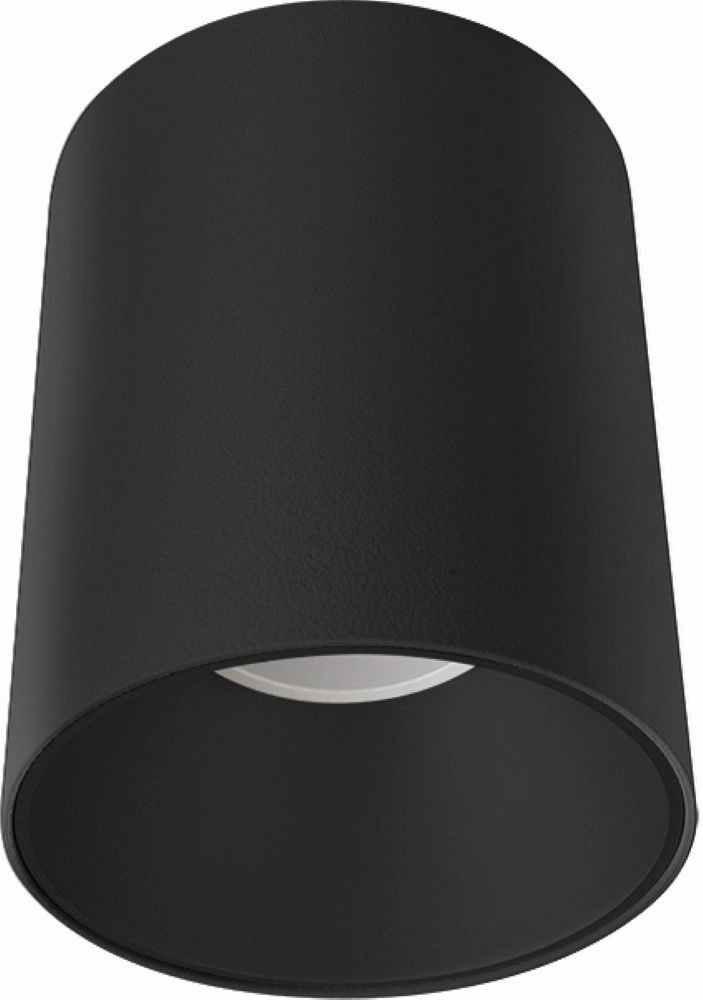 Zwarte opbouwspot Eye 8,9cm