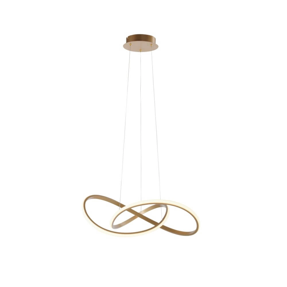 Hanglamp Maria messing Just Light 4043689985578