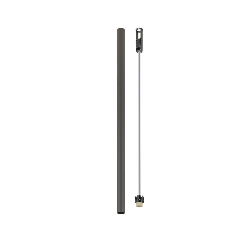 Lange opbouwspot Fourty L 90cm - antraciet Lyora 5903139108966