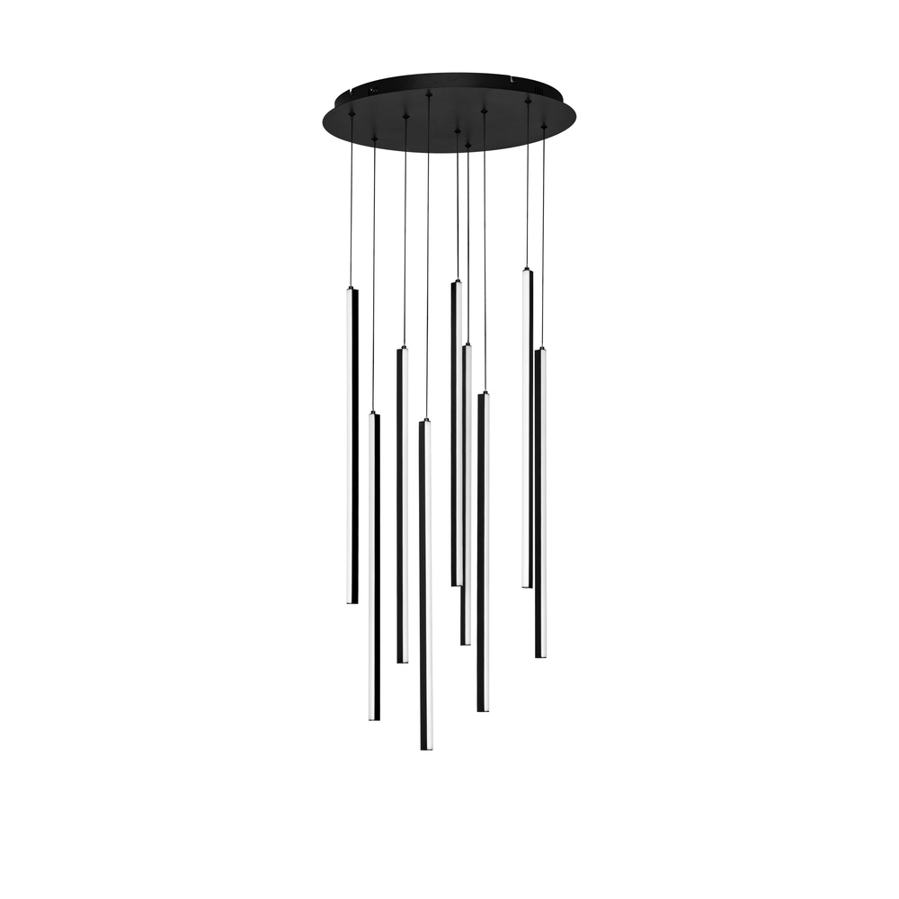 Design hanglamp Gratta zwart Ø 50cm Lyora 5212017468536