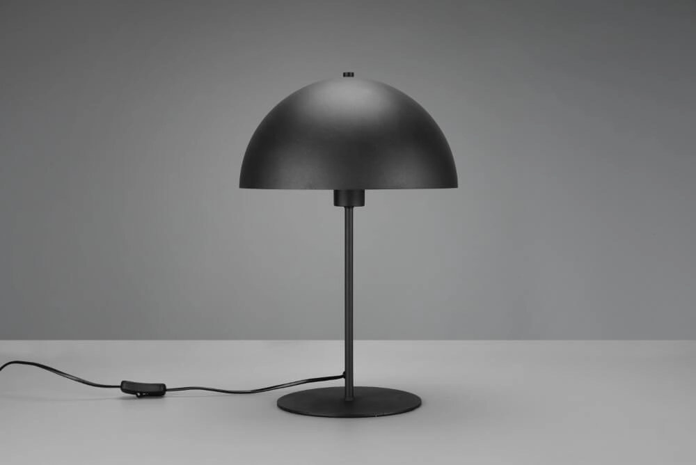 Zwarte tafellamp Nola design Trio 4017807560848