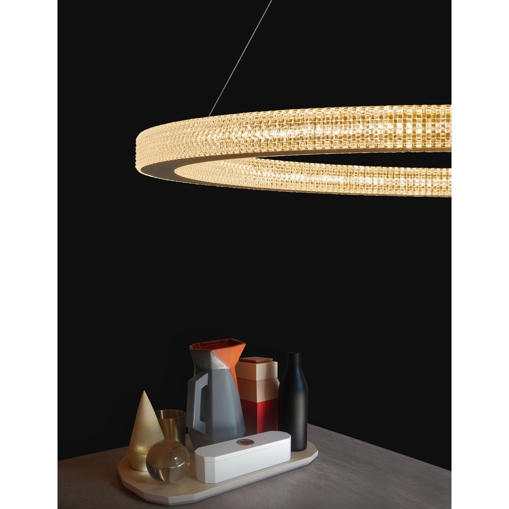 Hanglamp Fiore goud Ø 80cm Lyora 5212017424143