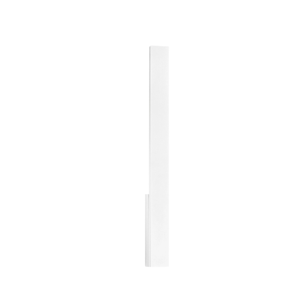 Strakke wandlamp Isos wit 61cm