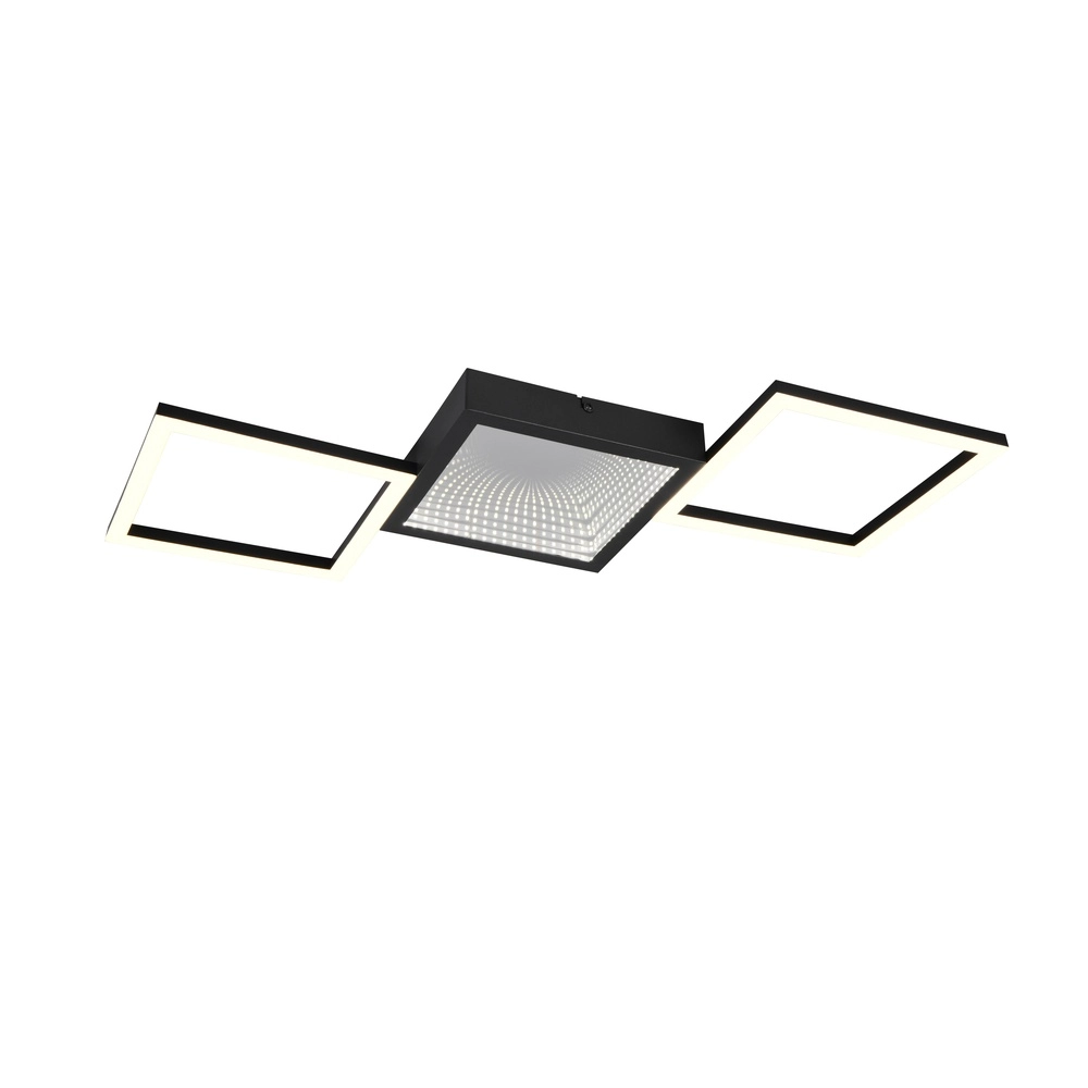Design plafondlamp Gelo zwart