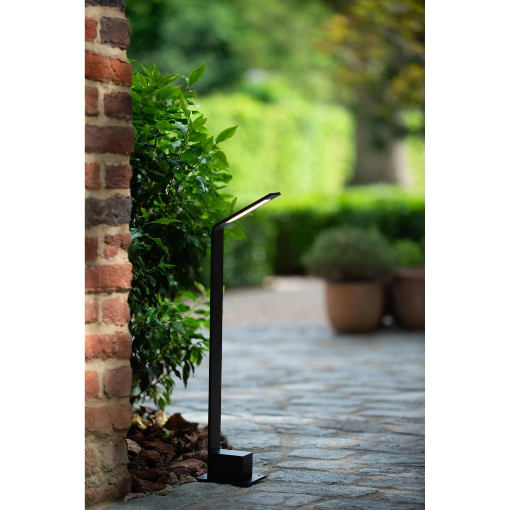 Design tuinlamp Lawford 60cm zwart Lucide 5411212290496