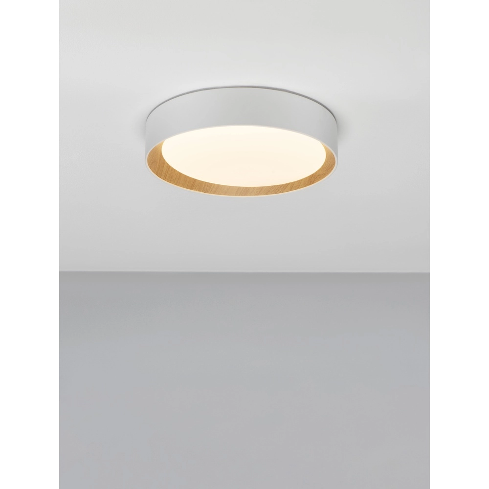 Plafondlamp Stake wit Ø 35cm