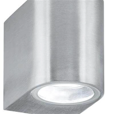 Stainless steel wall spot Splot Downlight 1x3w Searchlight 5053423076508