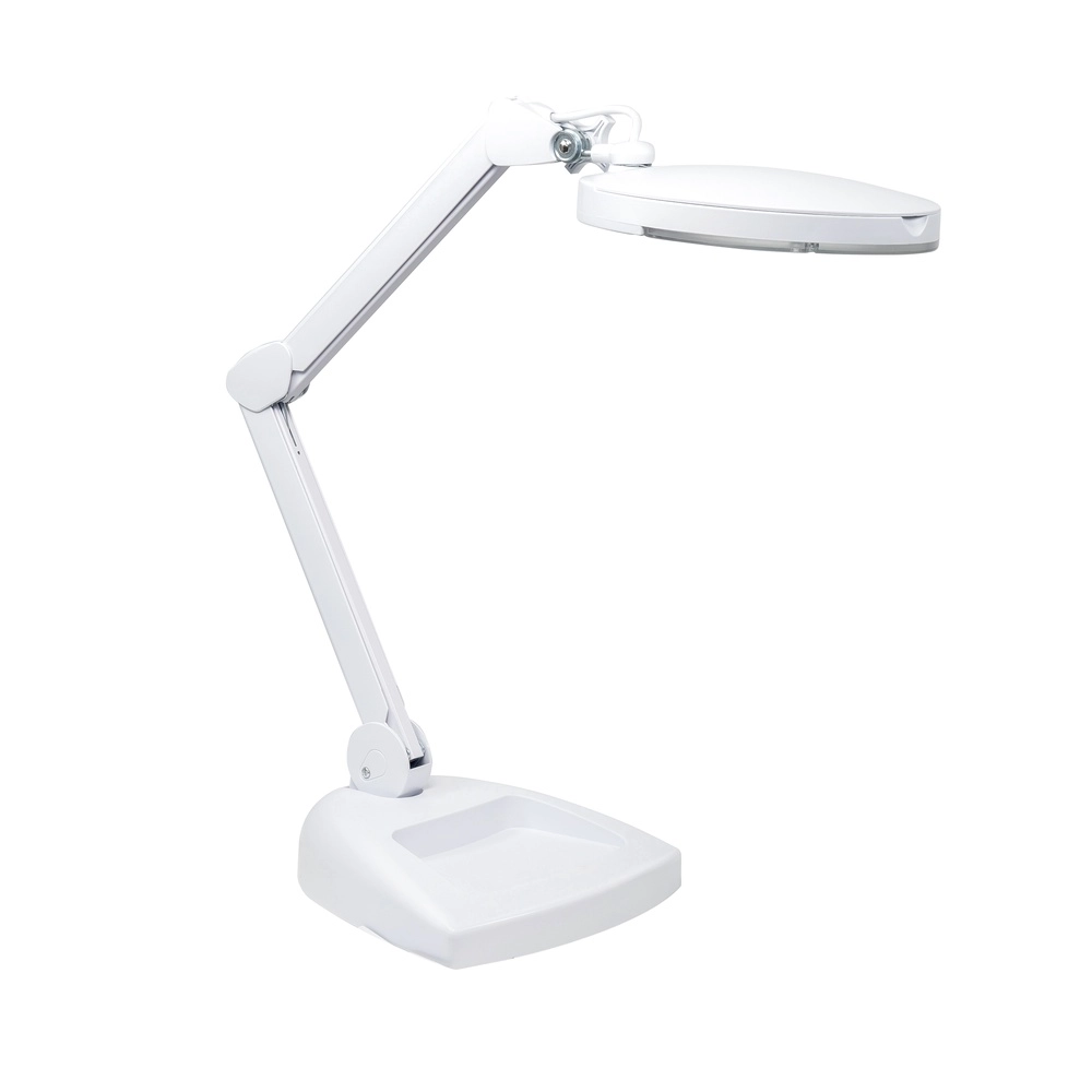 Tafellamp Loupe wit vergrootglas