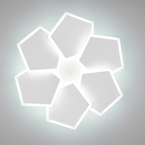 Unieke plafondlamp Zaya S wit Trio 4017807684988