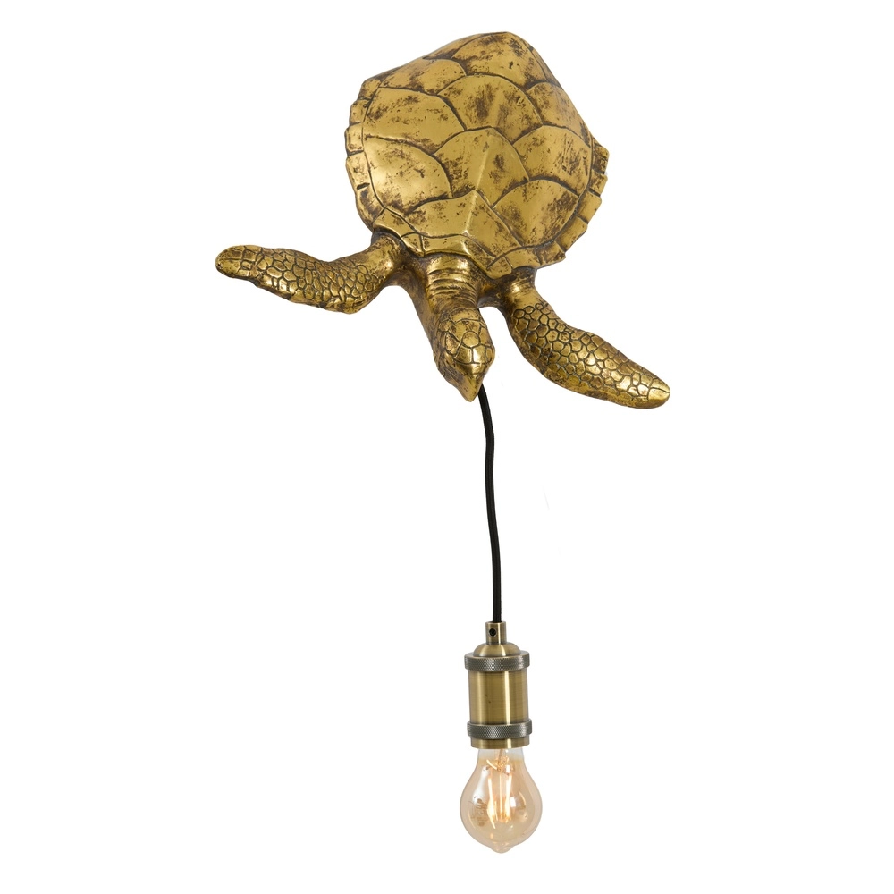 Wandlamp Turtle brons Light & Living 8717807778125