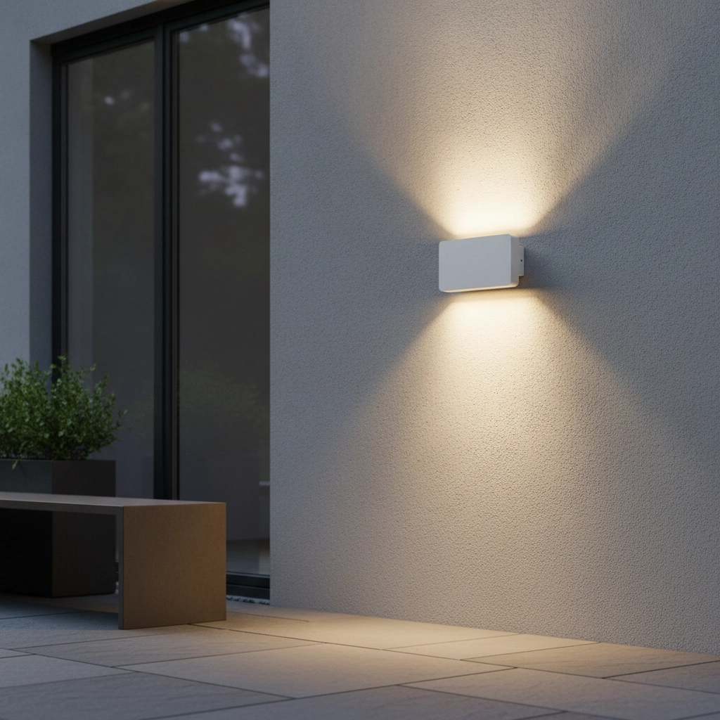 Witte wandlamp Artu design