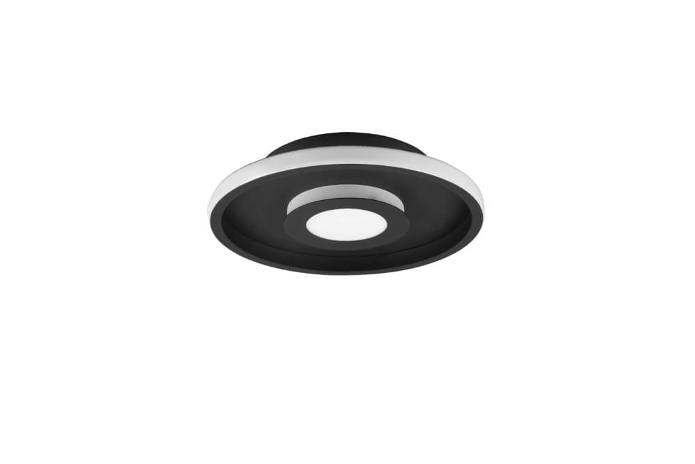 Plafonnière Ascari 30cm zwart