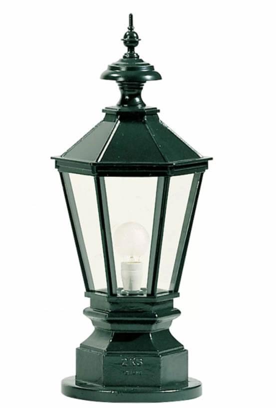 Oudhollandse tuinlamp York L zwart