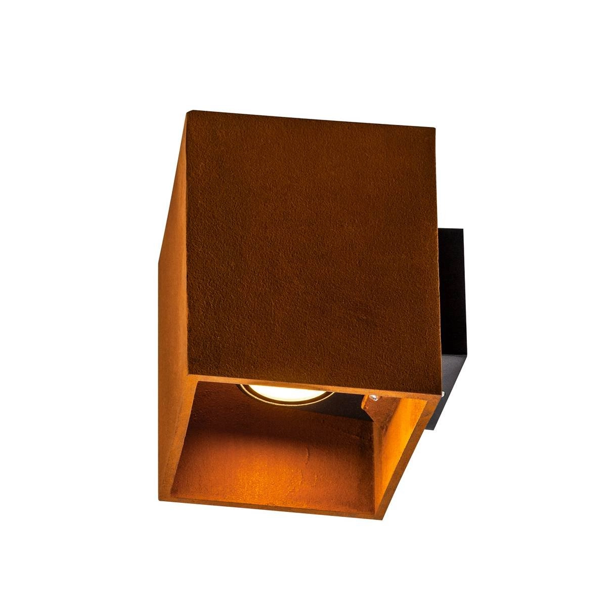 Up- & downlighter Rusty Square 18cm roestbruin SLV 4024163248006