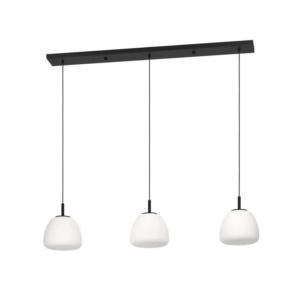 Eetkamer hanglamp Balmes 3x opaal glas