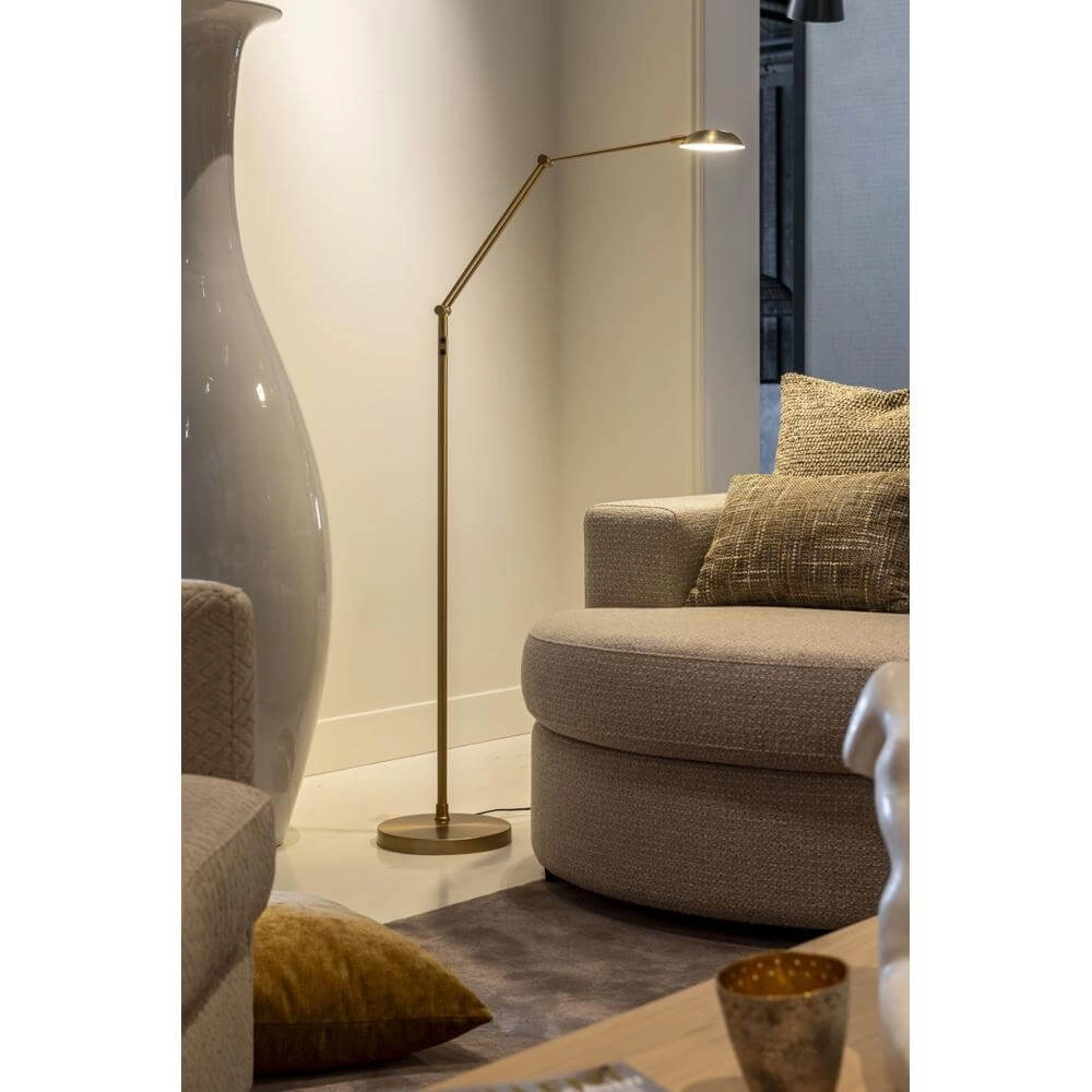 Klassieke leeslamp Palermo brons Artdelight 8720701101432
