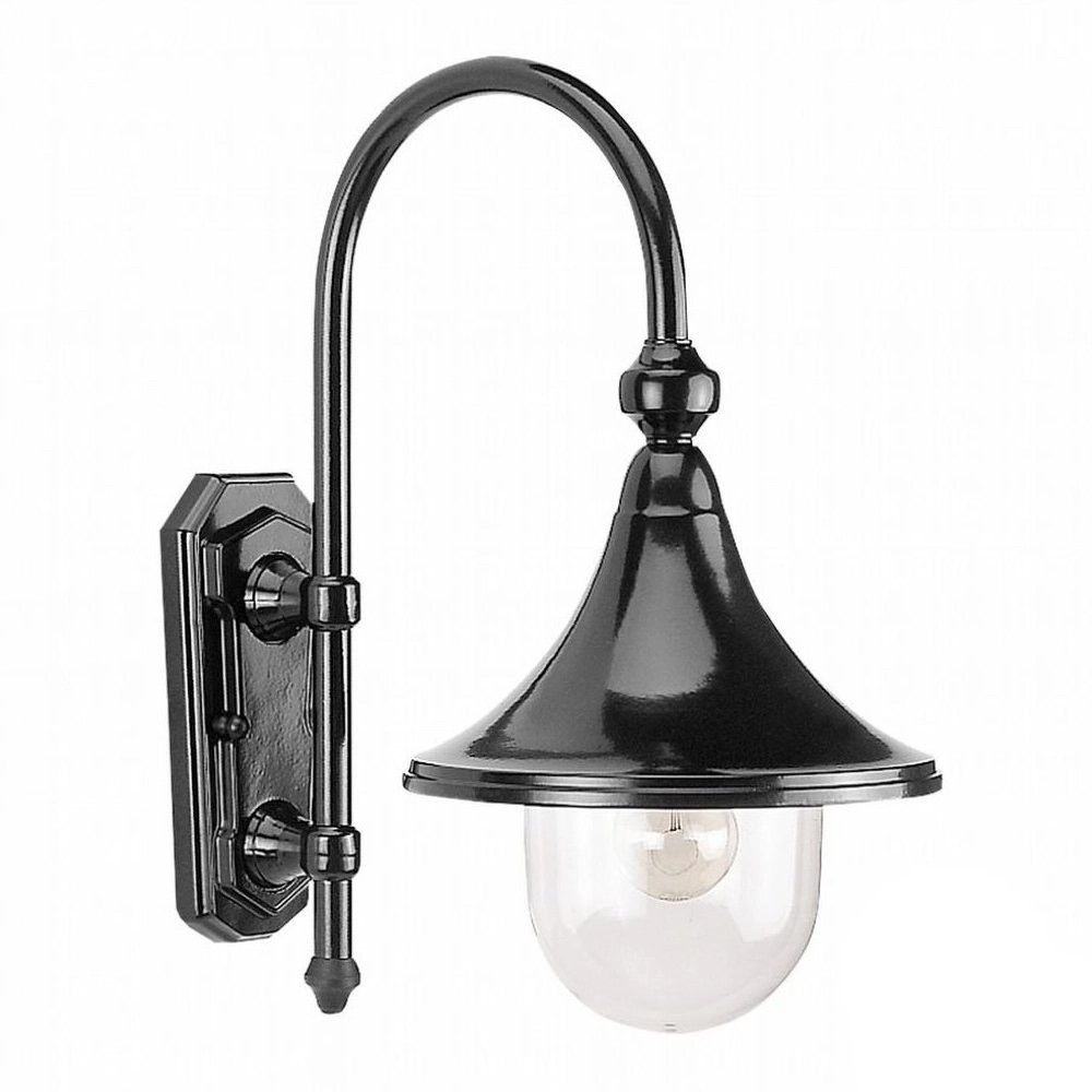 Klassieke stallamp Rimini zwart KS verlichting 8714732512343