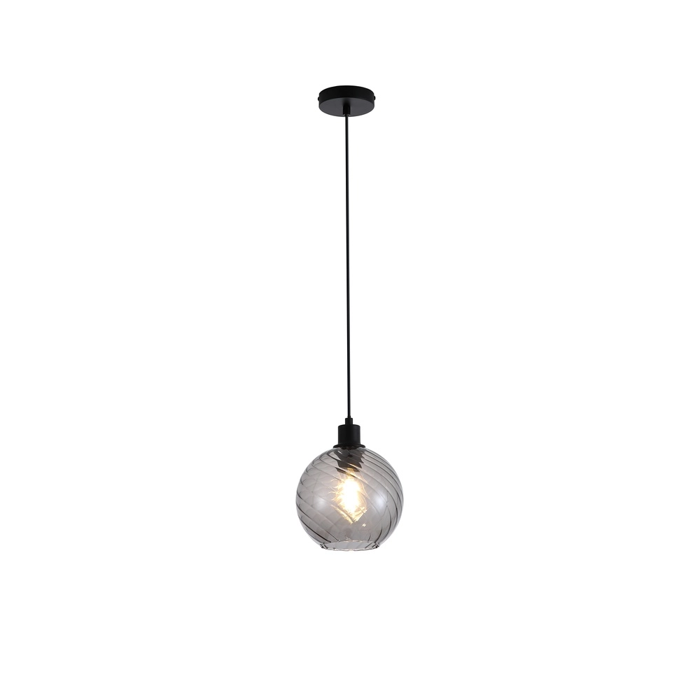 Hanglamp Radiance enkel zwart