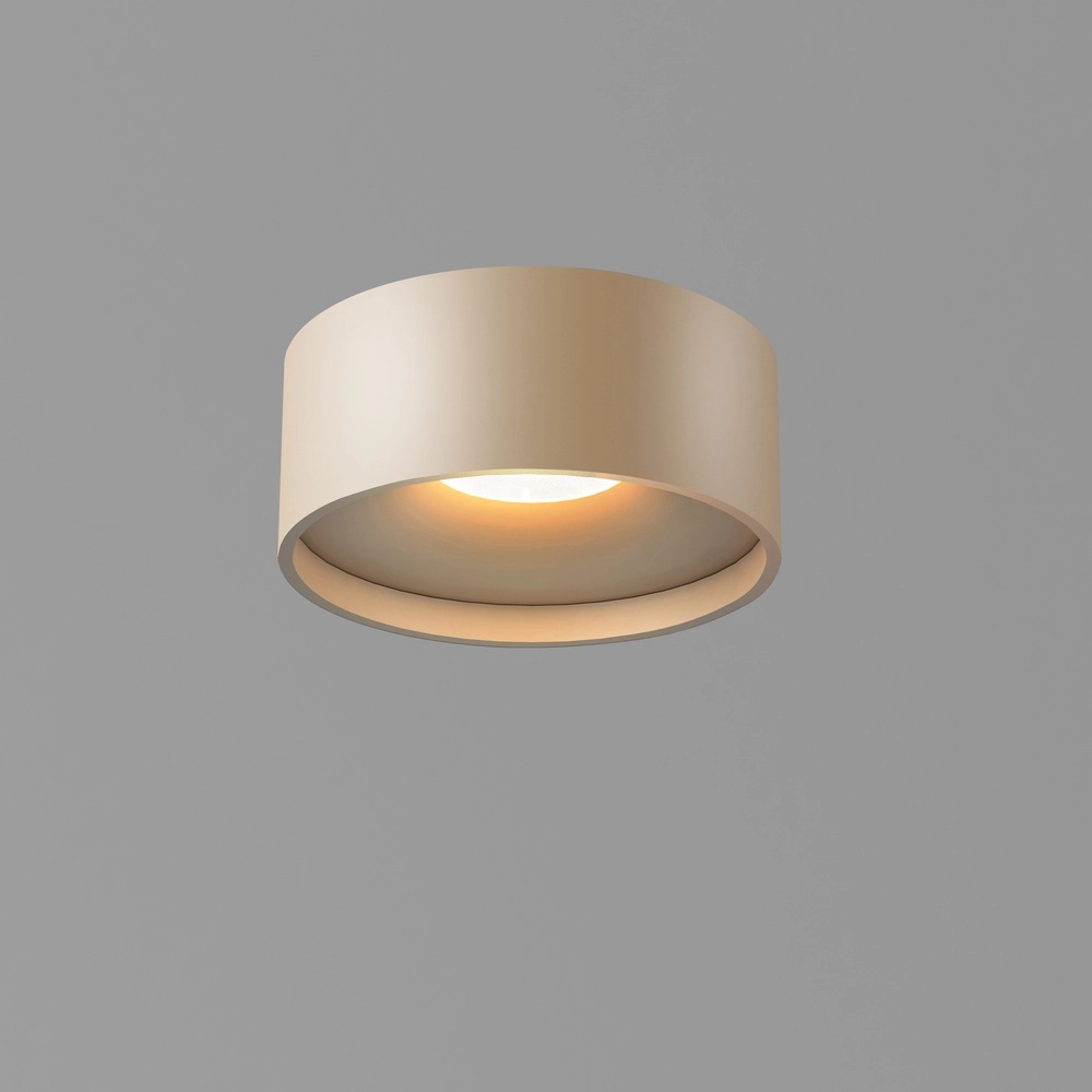Strakke plafondlamp Oran Ø 12cm champagne Artdelight 8720701103702
