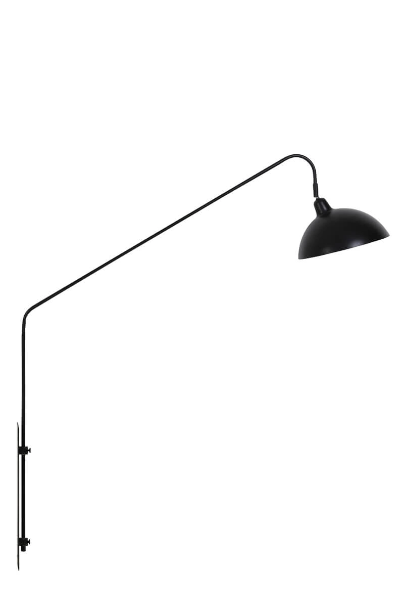 Zwarte wandlamp Orion richtbaar Light & Living 8717807305345