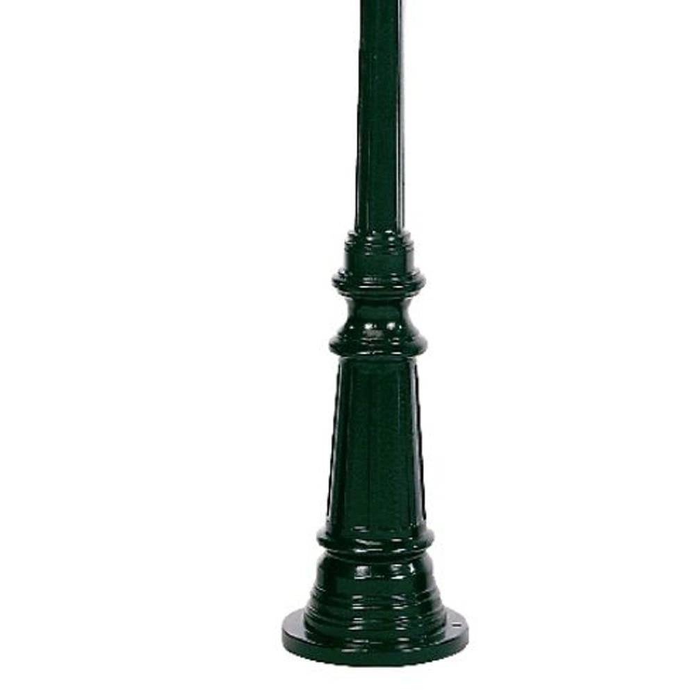 Nostalgic mast Rhodos E86A verlengd - zwart KS verlichting 8714732591041