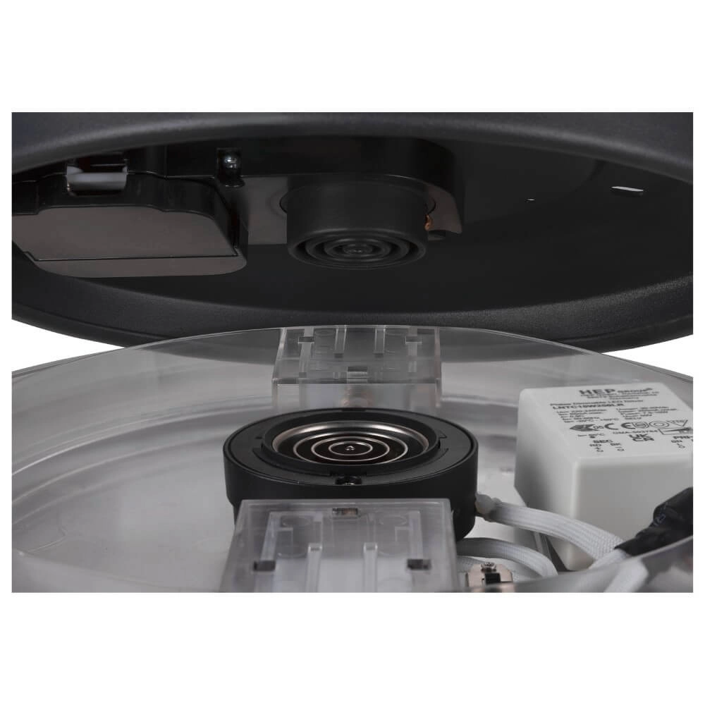 Plafondlamp / Hanglamp Medo Pro 30 zwart - CCT - 70g - Ø 28cm SLV 4024163277013
