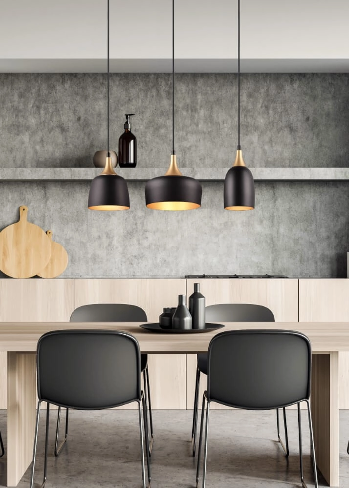 Design hanglamp Chiraz zwart 3-lichts Trio 4017807566826