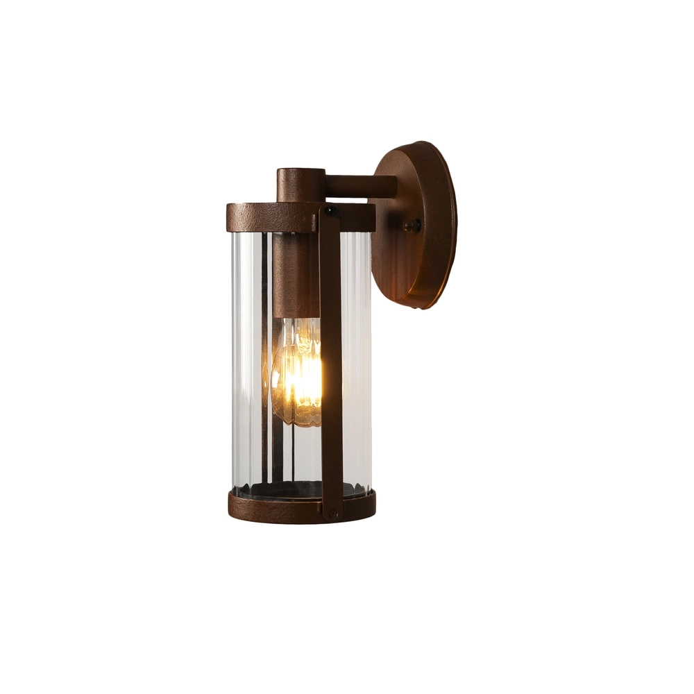 Design wandlamp Catania roest bruin