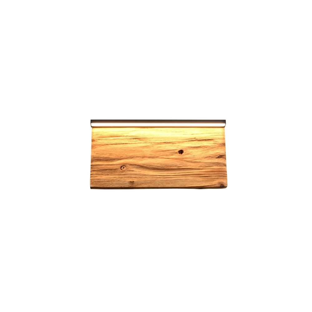 Design wandlamp Kalea zwart met hout 30cm Trio 4017807661392