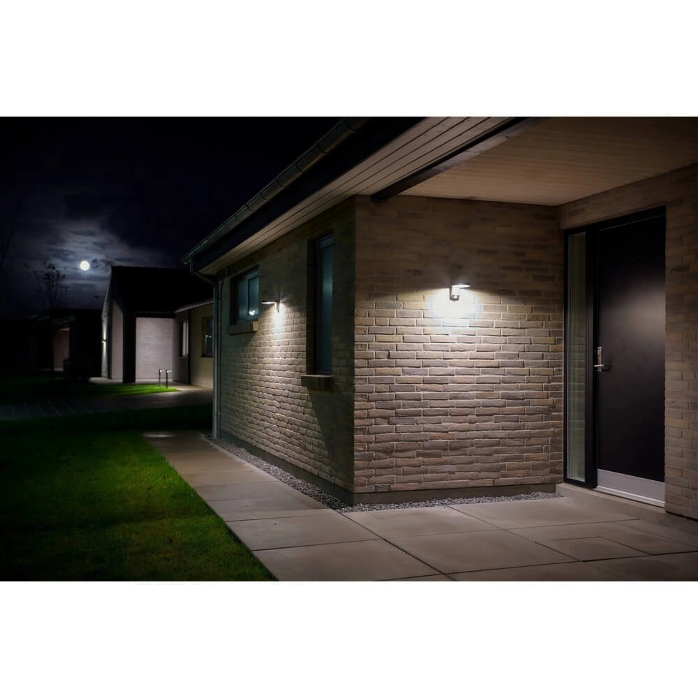 Solar wandlamp Rica zwart Nordlux 5704924004773