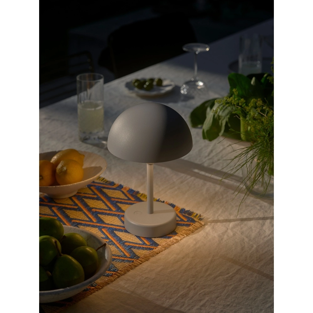 Oplaadbare tafellamp Ellen To-Go  voor buiten - grijs Nordlux 5704924025624