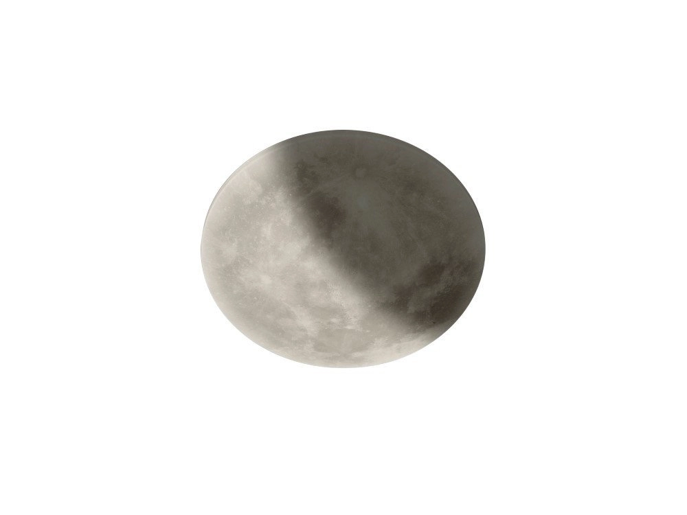 Plafondlamp Lunar 40cm 3000K wit Trio 4017807401837