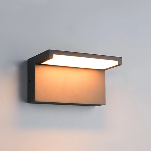 Moderne wandlamp Ravi antraciet
