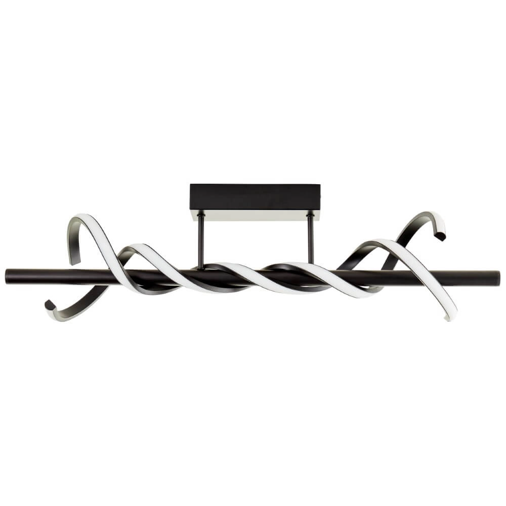 Zwarte design plafondlamp Amalie S Brilliant 4004353411717