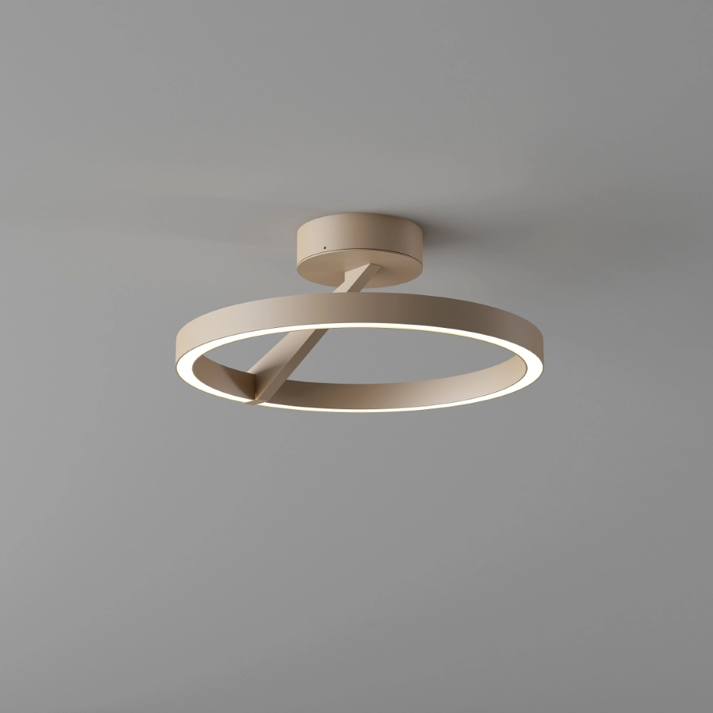 Design plafondlamp Oregon Ø 33cm - Champagne Artdelight 8720701103825